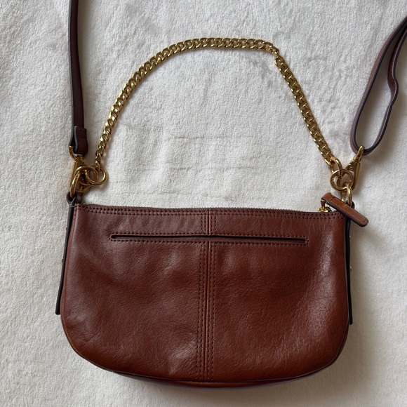 Like New Jolie Leather Small Crossbody Bag Brown - Picture 5 of 15